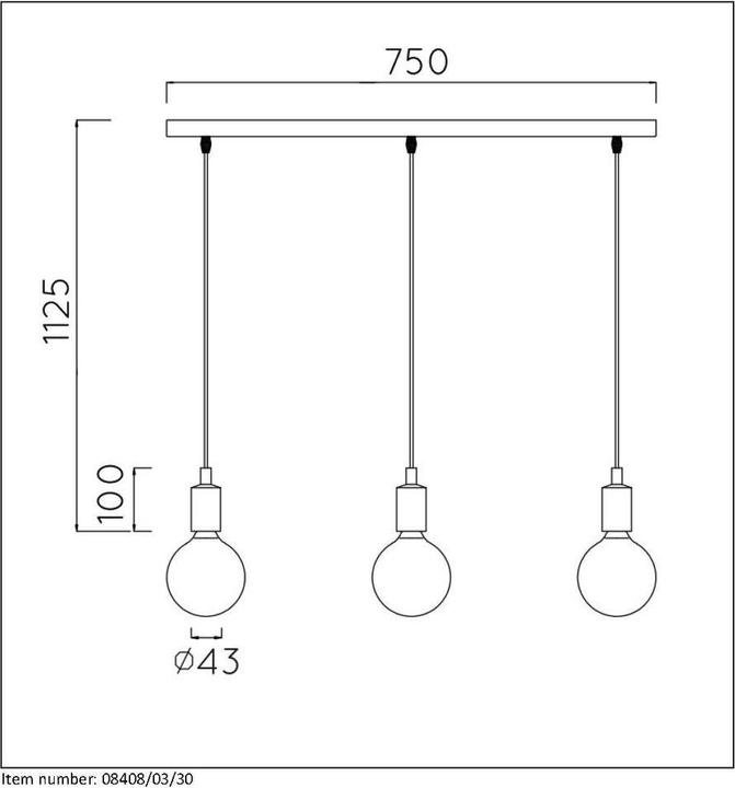 Actual product image Lucide Fix Multiple (E27)