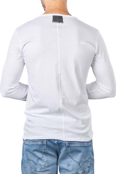 Immagine prodotto Replay Maglietta in cotone bianco (XXL)