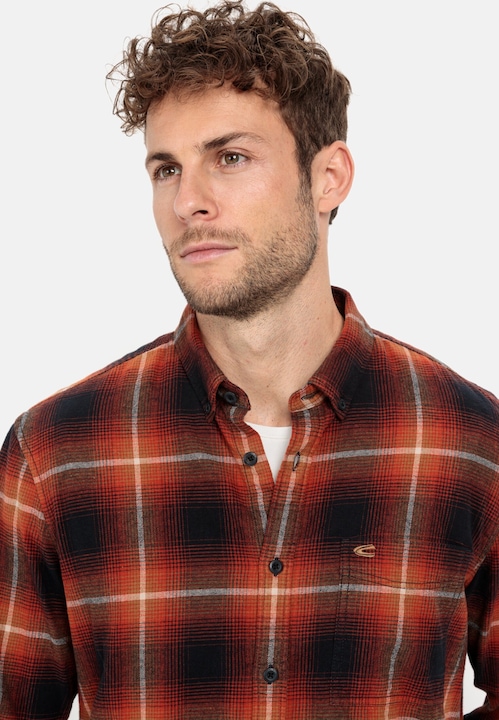 Immagine prodotto Camel Active Camicia a maniche lunghe con motivo a scacchi (L)