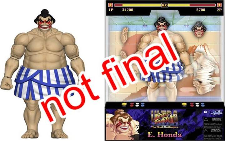 Produktbild Jada Street Fighter II E. Honda 6,4" Figure
