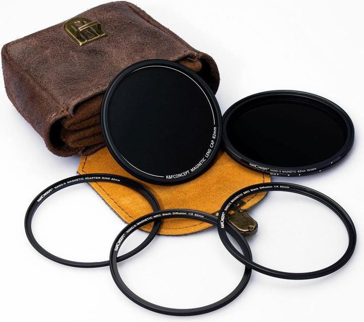 Produktbild K&F Concept Concept Frank Doorhof Edition Filter Kit 77mm (77 mm, Black Mist Filter)