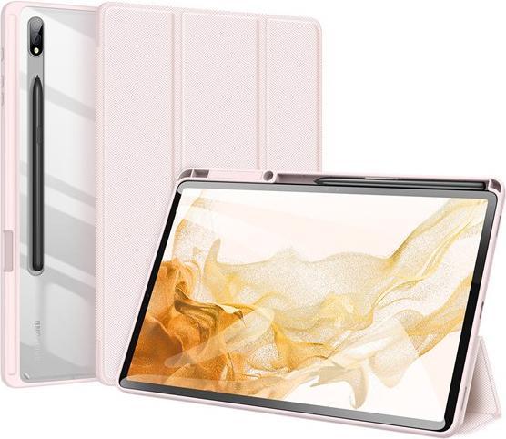 Productafbeelding Dux Ducis Toby Serie Leren Boekomslag Hoesje (Galaxy Tab S8+, Galaxy Tab S7+, Galaxy Tab S7 FE)