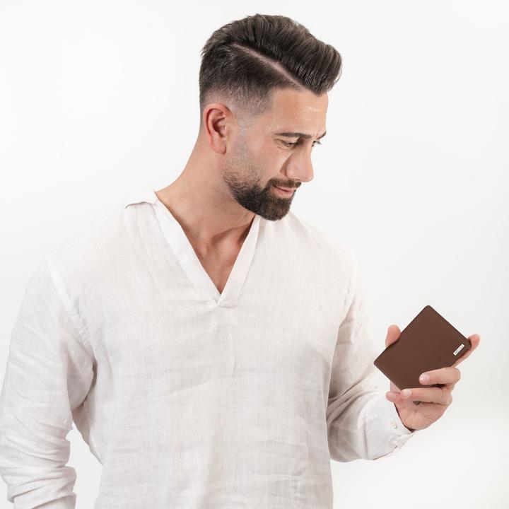 Produktbild Redolz Leather Essentials QF kleine Geldbörse RFID Leder 10,5 cm