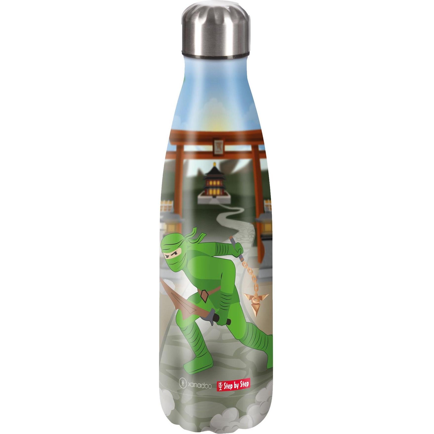 Step by Step, Trinkflasche + Thermosflasche, (0.50 l)