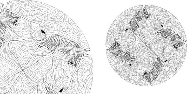 Actual product image Tier-Mandalas