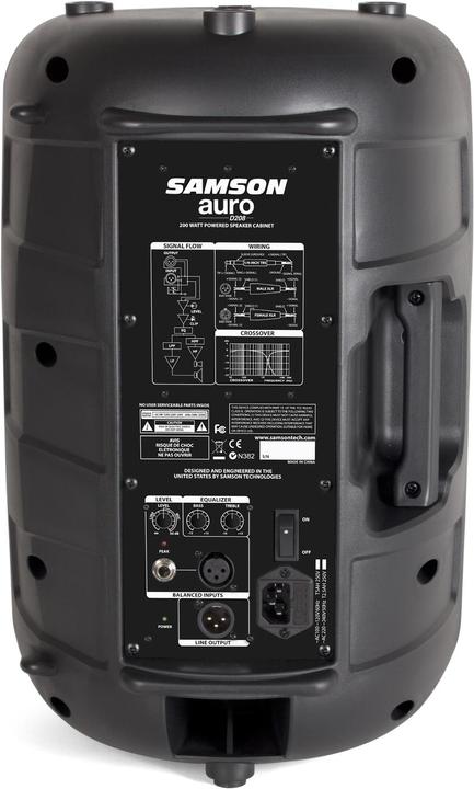 Actual product image Samson Auro D208 (Passive, 1x 135 W)