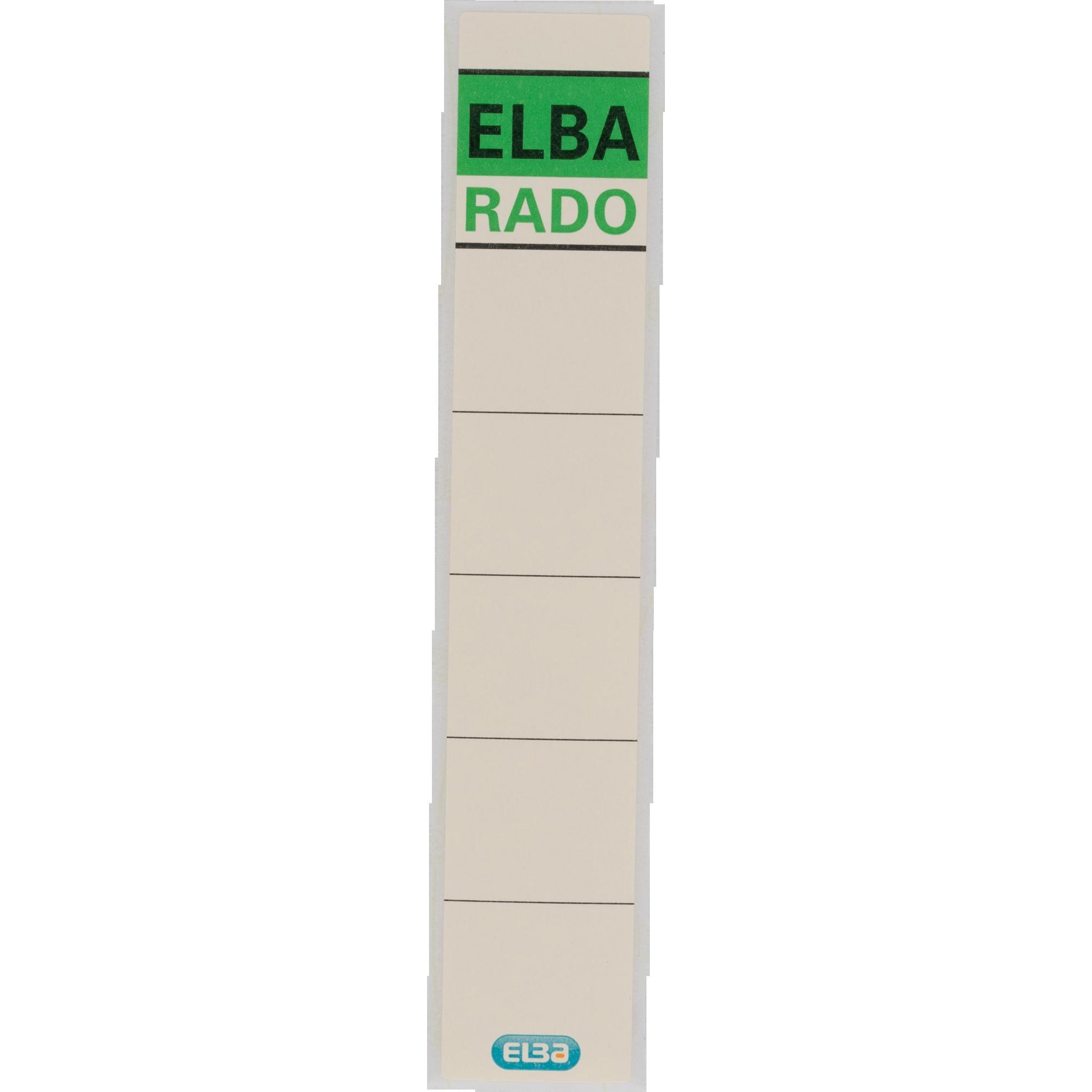 Elba, Ordner Zubehör, Etikette 190x34mm
