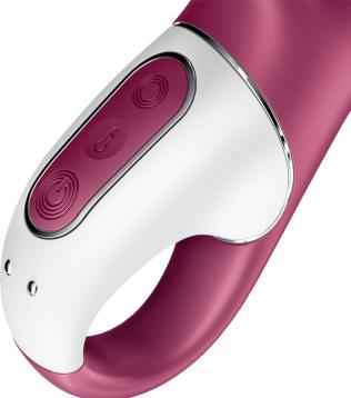 Actual product image Satisfyer Hot Bunny - Heated Rabbit Vibrator