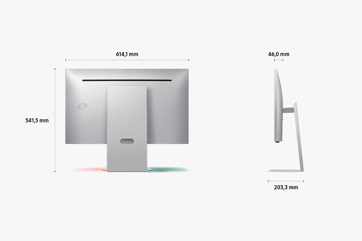 Actual product image Samsung Odyssey 3D - G90XF (3840 x 2160 Pixels, 27")