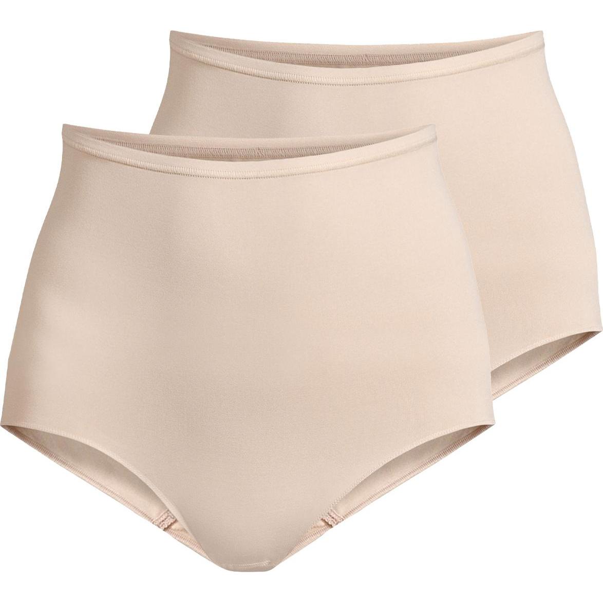 Speidel, Damen, Unterhosen, 2er Pack Inshape High Waist Panty, Beige, (40, 42, 2er Pack)