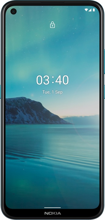 Produktbild Nokia 3.4 (64 GB, Fjord, 6.39", Dual SIM, 13 Mpx, 4G)