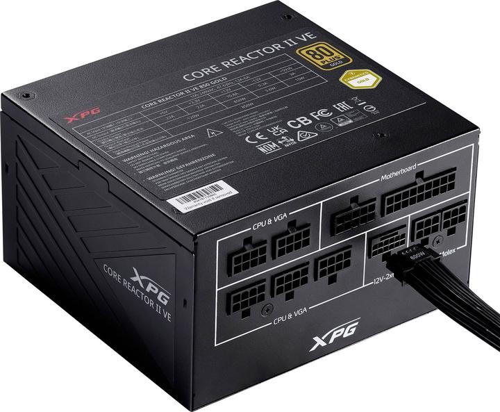 Produktbild XPG COREREACTOR II VE 650W Netzteil (650 W)