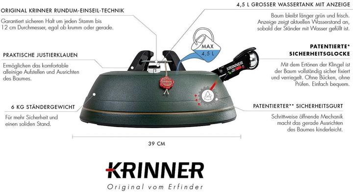 Actual product image Krinner Christmas tree stand UltraGrip XL