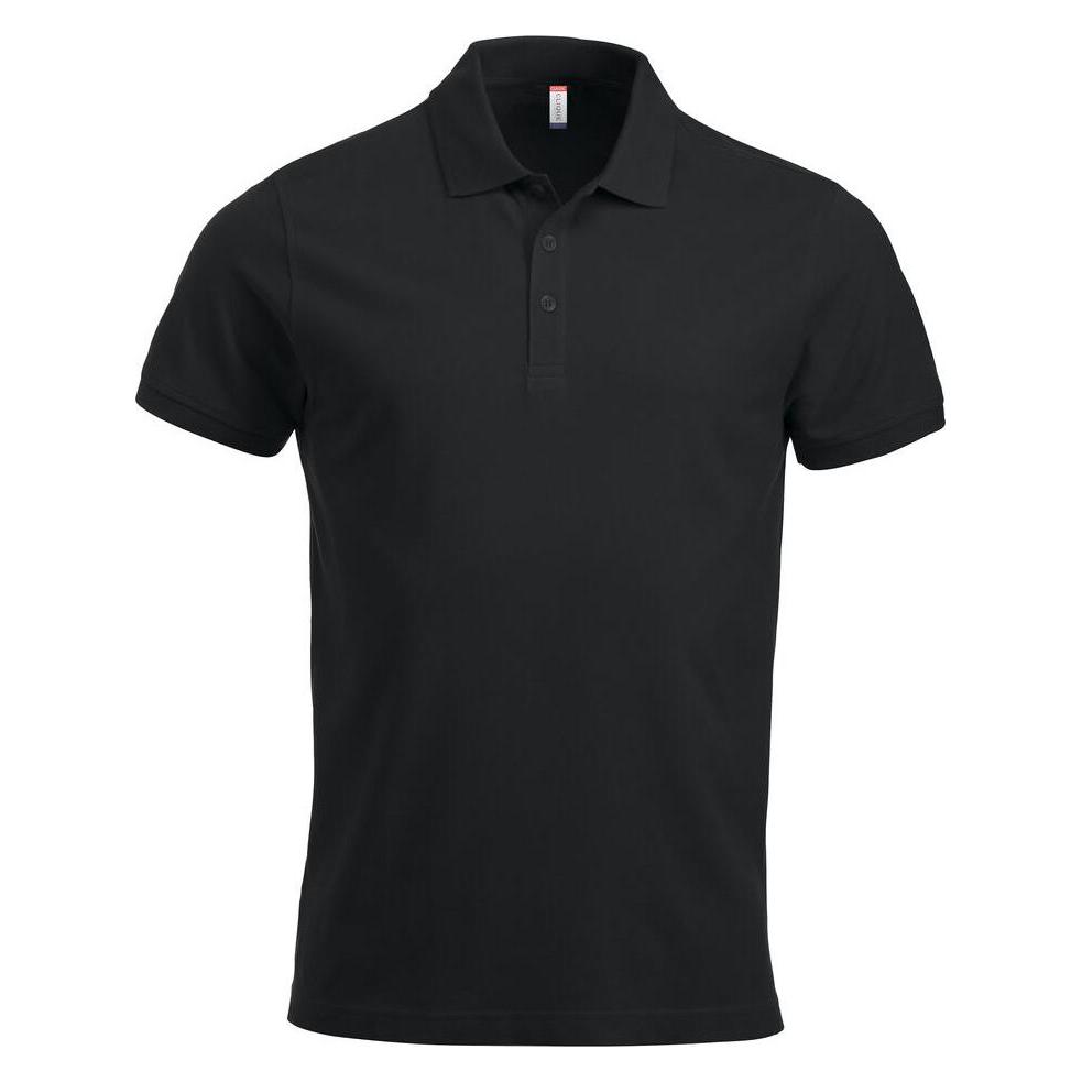 Clique, Herren, Shirts, Polo-Shirt, Schwarz, (5XL)