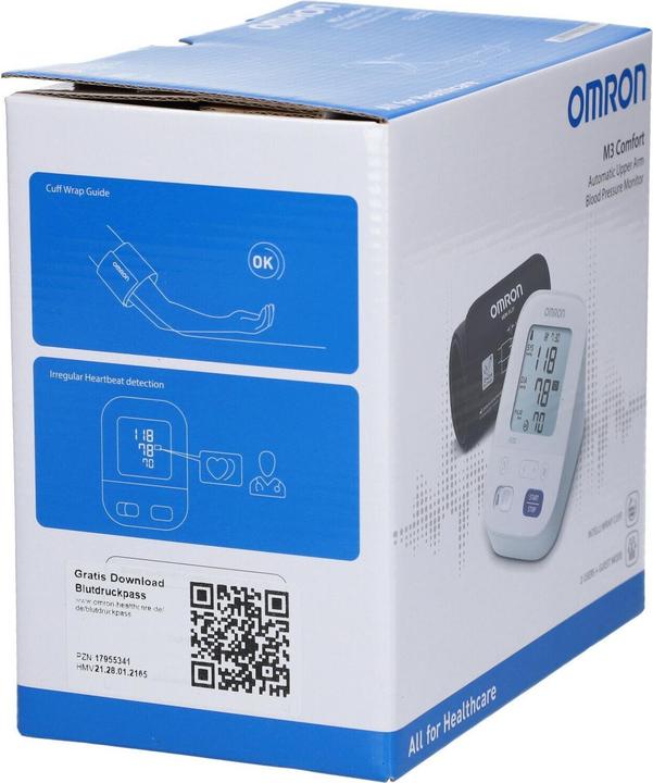 Produktbild Omron M3 Comfort (Blutdruckmessgerät Oberarm)