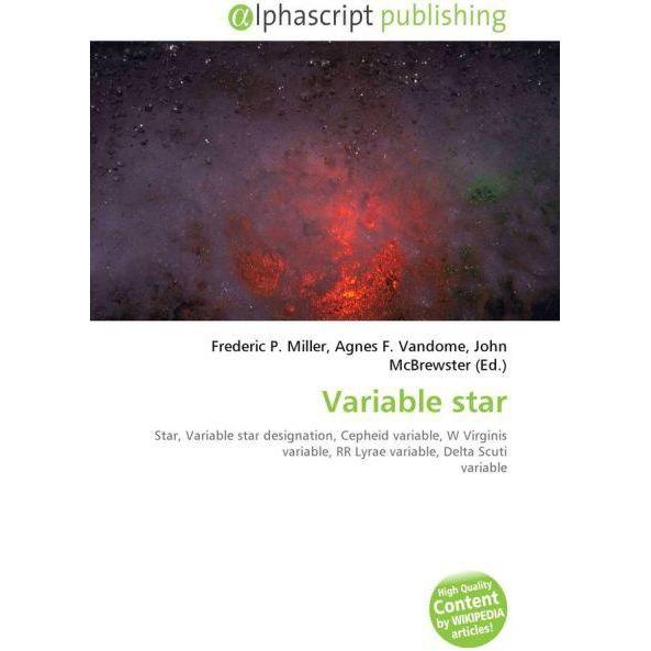 Variable star, Fachbücher von Agnes F. Vandome, Frederic P. Miller, John McBrewster