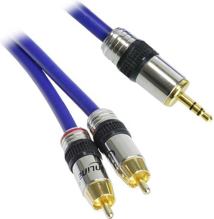 Produktbild InLine 3.5mm Klinke – Cinch (2 m, Cinch, 3.5mm Klinke (AUX))