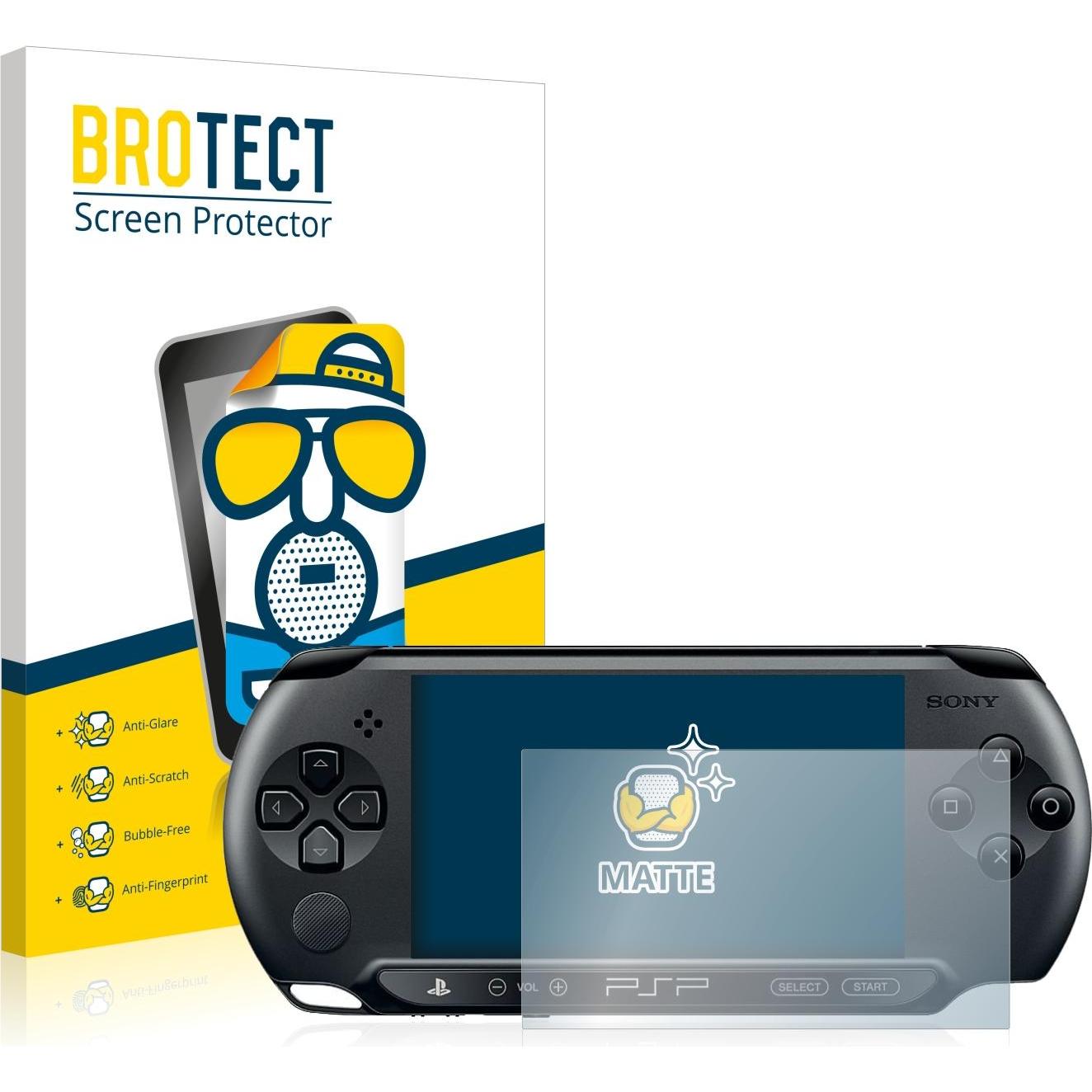 BROTECT Entspiegelungs-Schutzfolie Displayschutz Matt, Weiteres Gaming Zubehör, Schwarz