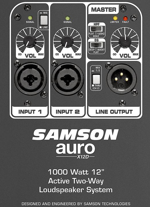 Produktbild Samson Auro X12D (Passiv, 1x 400 W)