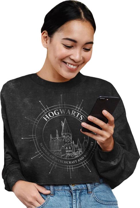Immagine prodotto Felpa corta Hogwarts Constellation (L)