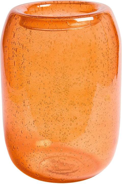 Boltze Nordika Vaso In Vetro Laccato Nero Opaco 30 Cm - Design Moderno Per Decorazione Casa - 5