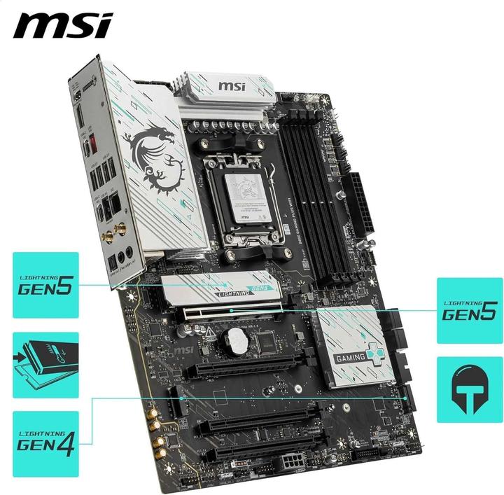 Actual product image MSI B850 GAMING PLUS WIFI (AM5, AMD B850, ATX)