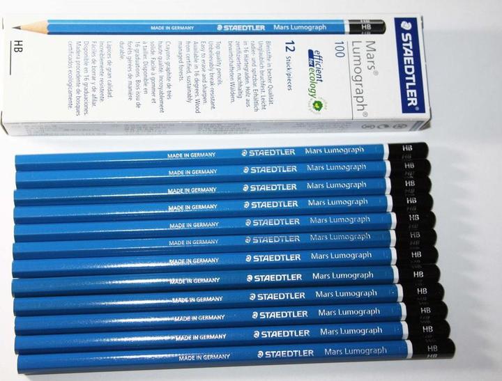 Actual product image Staedtler Pencil Mars 4H 100 (2 mm, 4h, 1x)