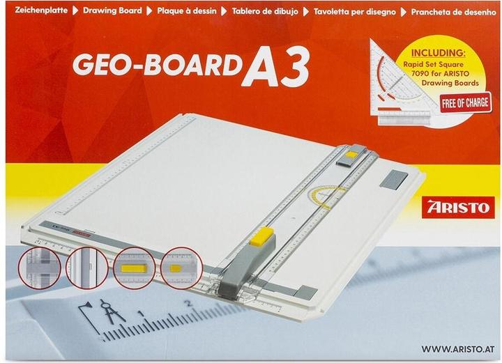 Actual product image Geotec Drawing board 7033 A3 (70-AH7033)