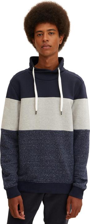 Immagine prodotto Tom Tailor Sweatshirt Colour Blocking Pullover ohne Kapuze (S)
