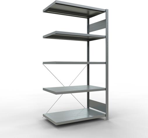 Actual product image Schulte Lagertechnik MULTIplus330 boltless bay system with cross brace