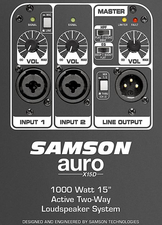 Produktbild Samson Auro X15D (Passiv, 1x 400 W)
