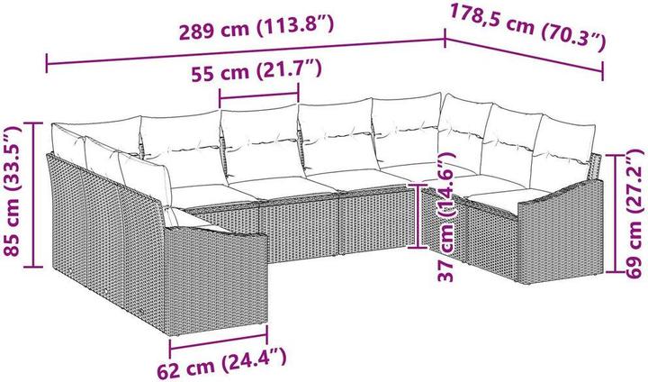 Produktbild vidaXL Florent