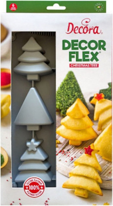 Produktbild Decora Cake-Backform Tannenbaum 1 Stück (7 cm)