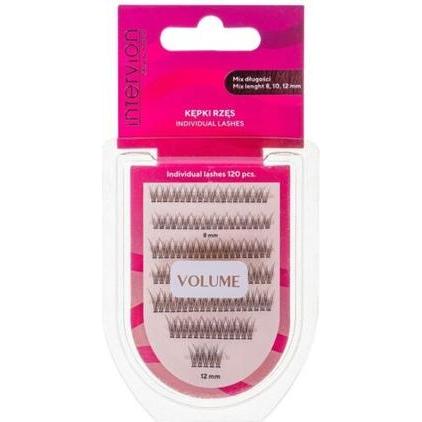 Inter Vion, Künstliche Wimpern, Inter-Vion False Eyelashes In Tufts 8/10/12 120Pcs. (Künstliche Wimpern)