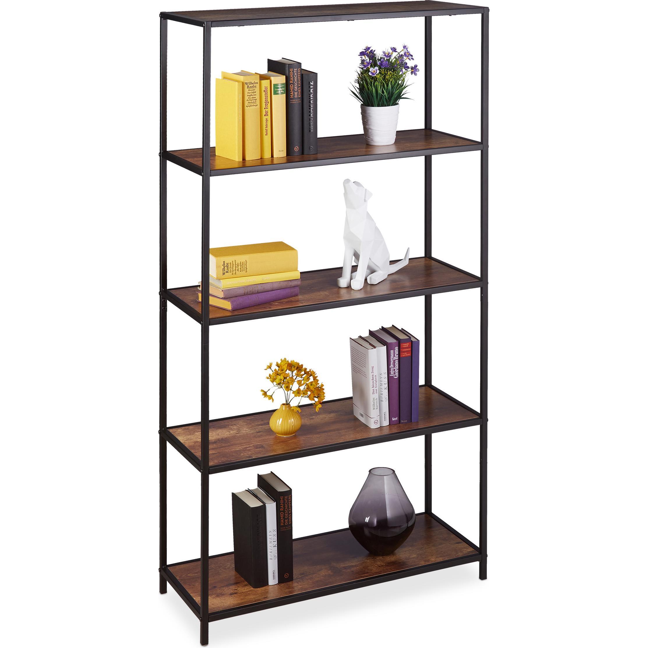 Thumbnail - Relaxdays, Regal, Bücherregal (77 x 33 x 150 cm)