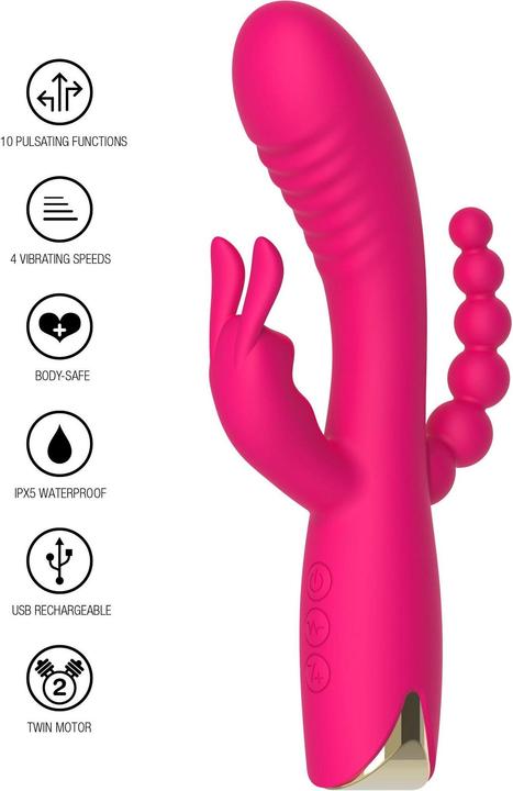 Image du produit ToyJoy Vibromasseur Aphrodite Triple