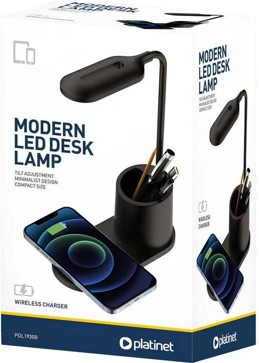 Produktbild Platinet Table lamp black (PDL1930B) (300 lm)