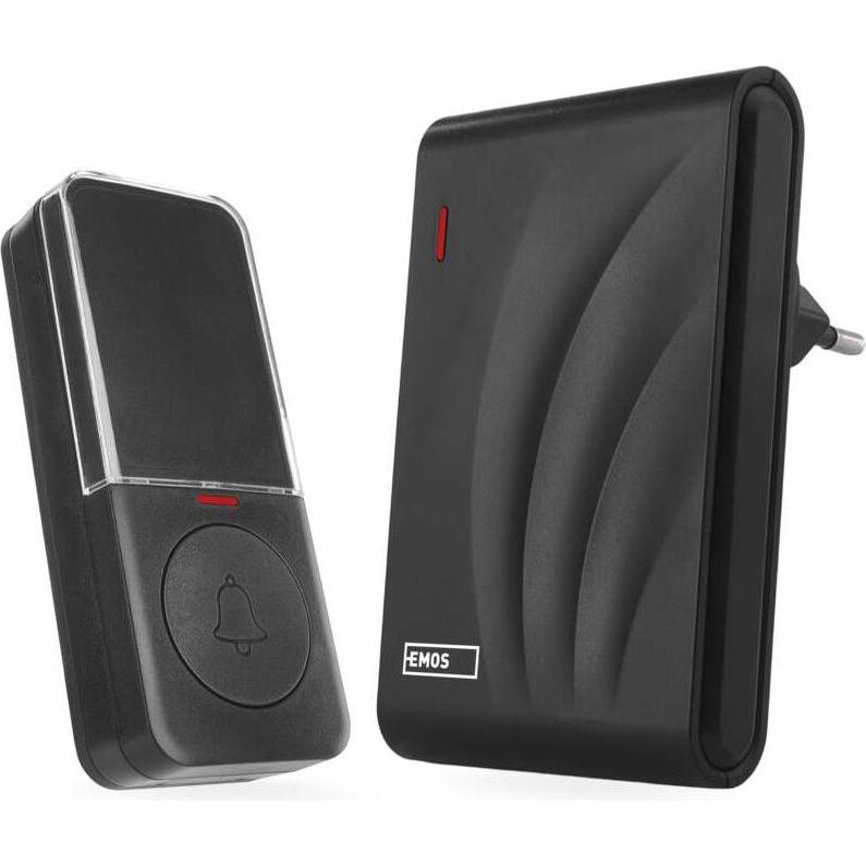 Emos, Campanello + Citofono, Drahtlose Türklingel P5727N (Funk, Senza fili)