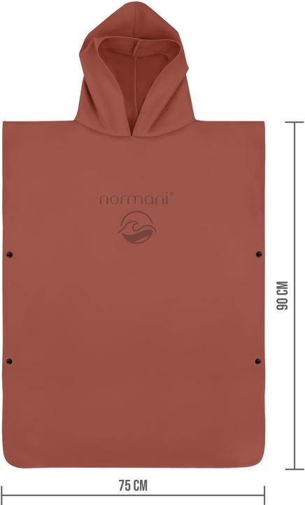 Actual product image Normani Kinder Mikrofaser Badeponcho 10-13 Jahre Camuy - 9141