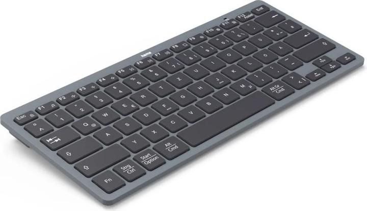 Actual product image Hama Bluetooth® mini keyboard Travel 400 for tablets, wireless, SW, QWERTZ DE (00125132) (DE)