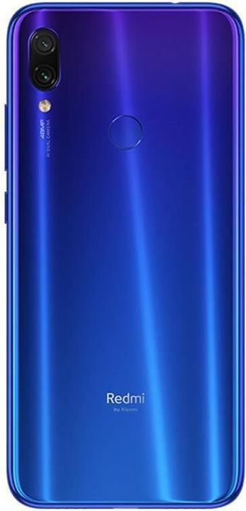 Actual product image Xiaomi Redmi Note 7 (128 GB, Blue, 6.30", Hybrid Dual SIM, 4G)