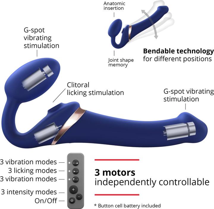Produktbild Strap-on-me Multi Orgasm XL