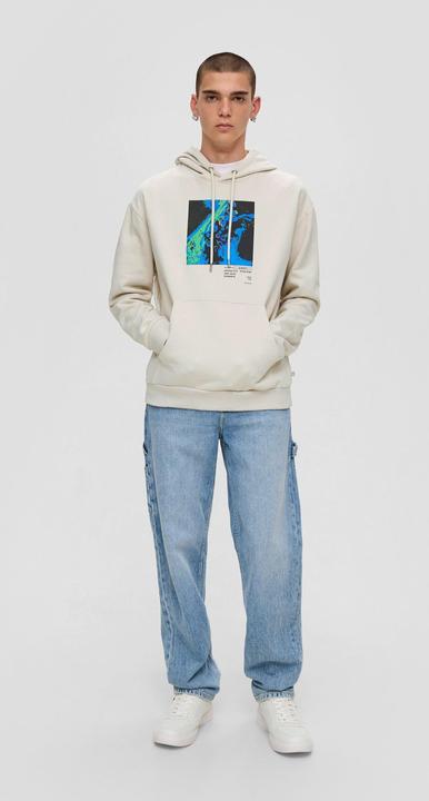Actual product image s.Oliver Sweatshirt Sweatshirt mit Grafikprint (XXL)