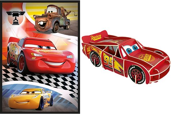 Actual product image Clementoni Puzzle Cars, 104 pieces + 3D model (104 pieces)