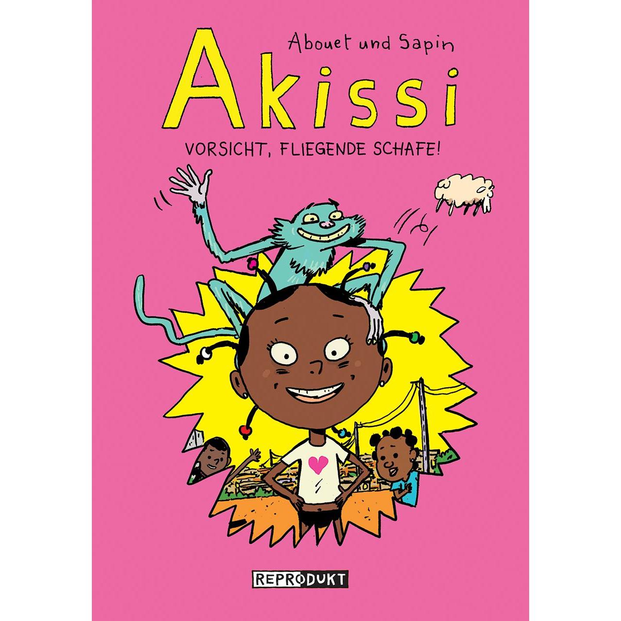 Thumbnail - Akissi, Belletristik von Ulrich Pröfrock, Marguerite Abouet, Mathieu Sapin