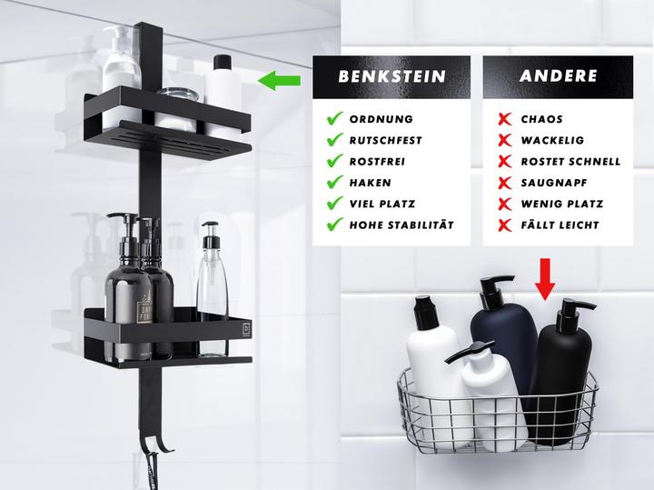 Actual product image Benkstein Shower organiser