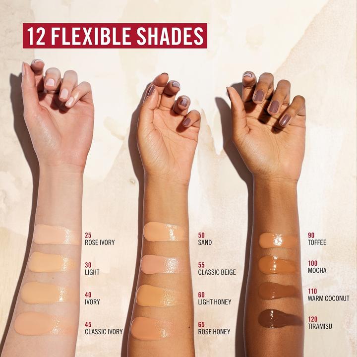 Produktbild Rimmel London Multi-Tasker Wake Me Up Foundation & Concealer 065 Rose Honey Lässt dunkle Augenringe verschwinden (65 - Rose Honey)