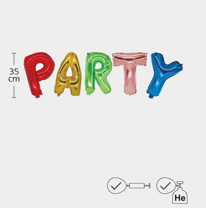 Produktbild I Am Creative Buchstaben Party (5x)