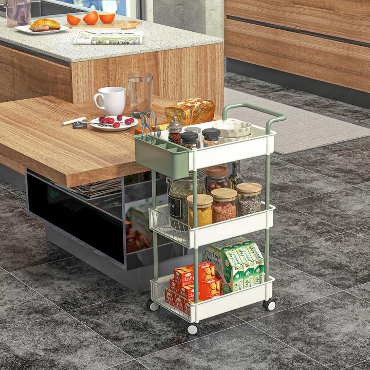 Actual product image Homcom Kitchen trolley