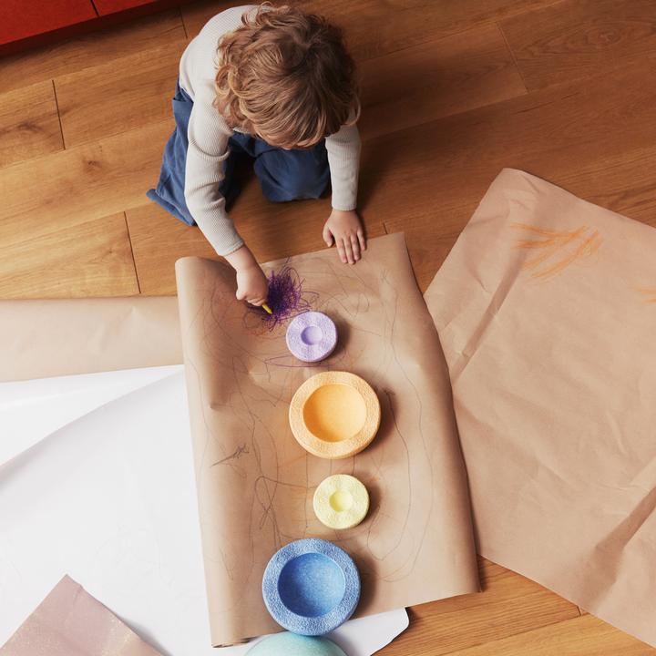 Immagine prodotto Stapelstein ® Inside Rainbow Pastel, set di 6